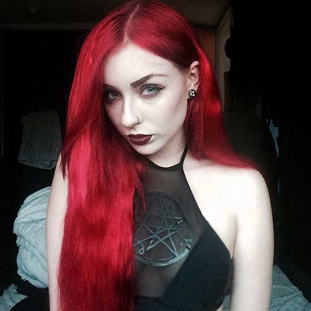 Manic Panic - Vampire Red Amplified Haarfärbemittel - Semipermanenter Haarfarbstoff - Rot
